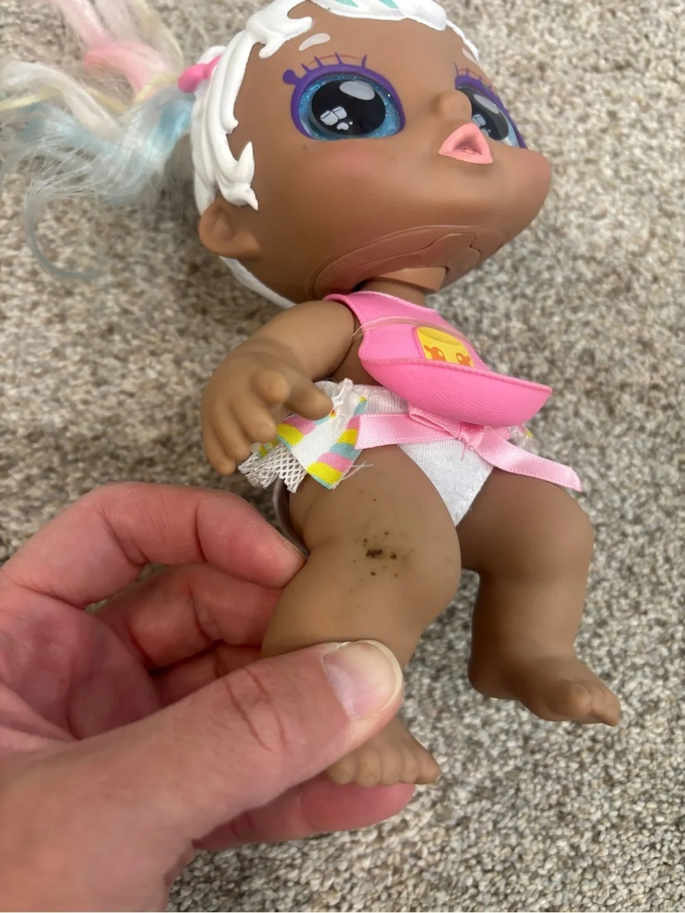 Kindi Kids Dress Up Magic 50275 Little Sister Doll PREOWNED NO ACCESSORIES